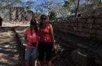 Encontro com brasileira e paranaense nas ruínas mayas de Uxmal, no Yucatán, sul do México